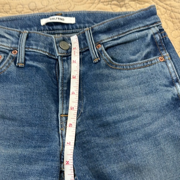 GRLFRND Joan Raw Hem Crop Flare Jean - Picture 8 of 10